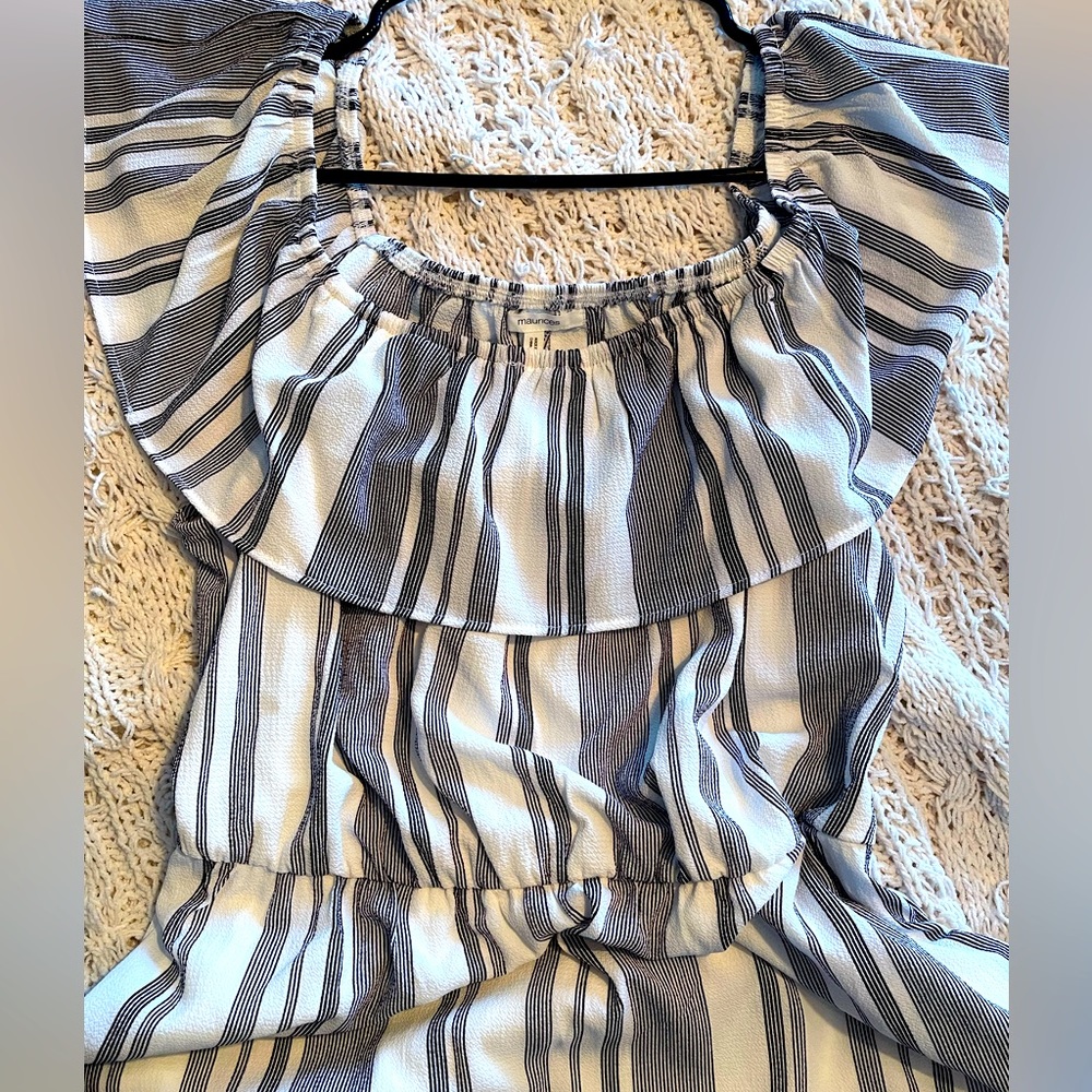 Adorable NWT striped maxi dress from Maurices